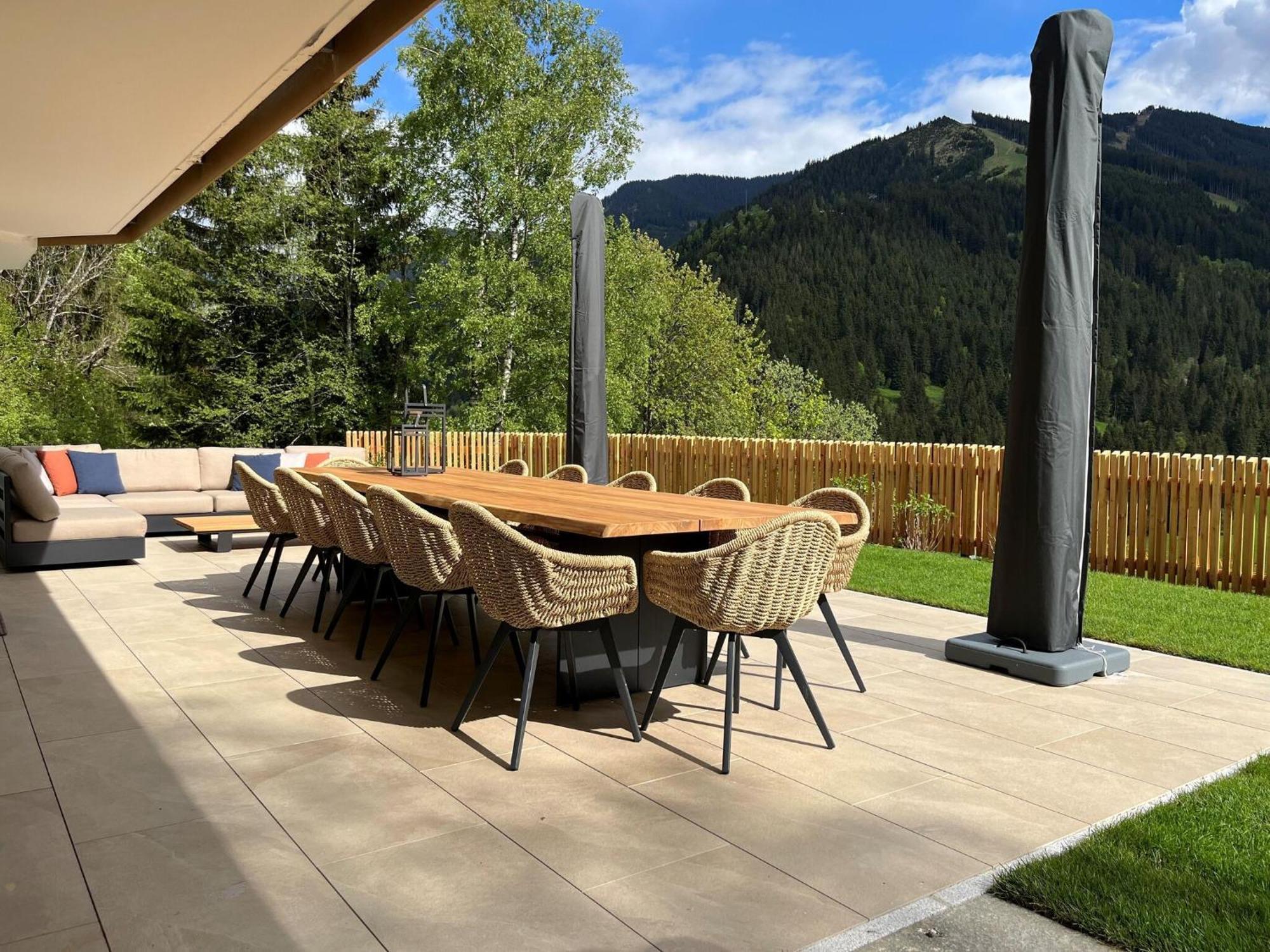 Chalet Huski Viehhofen Saalbach-Hinterglemm Eksteriør bilde